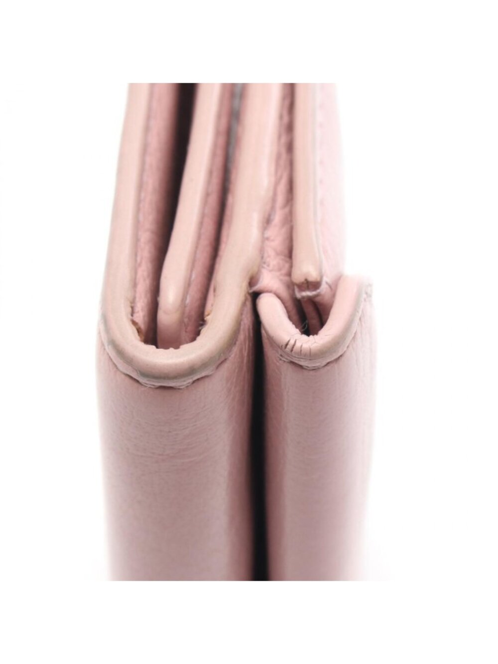 Balenciaga Trifold Wallet Paper Mini Dusty Pink Leather - Picture 12 of 12